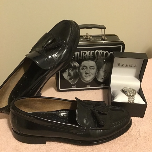 G.H. Bass & Co. Other - Bass, men’s, loafers, black, size, 8 1/2 D, great heels and soles, ready to wea!
